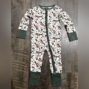 Bamboo Duck Hunt Print Zippy Sleeper 12-18m